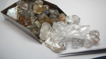 Lucapa Diamond Selection of Lulo Specials diamonds weighing 10 8 carats from the latest sale parcel