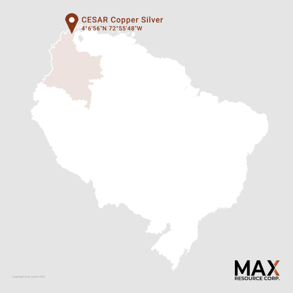 Max Resource Corp. - Karte Standort