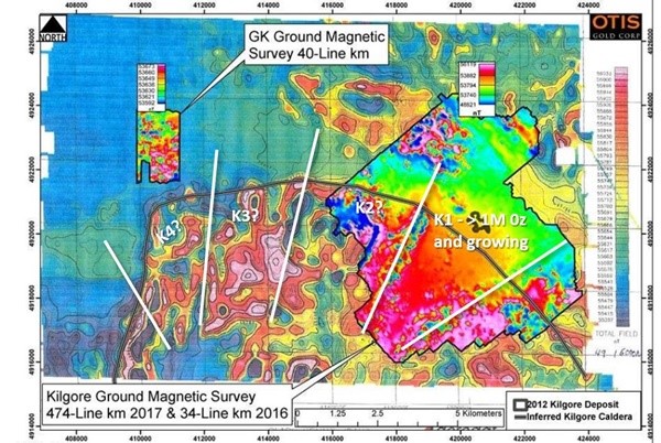 EXN Geologen sehen beim Kilgore Projekt Parallelen zur berühmten Round Mountain Mine