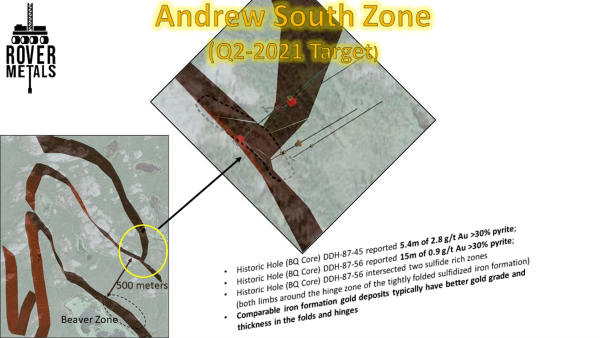 Zone Andrew South bildet ein weiteres aussichtsreiches Bohrziel