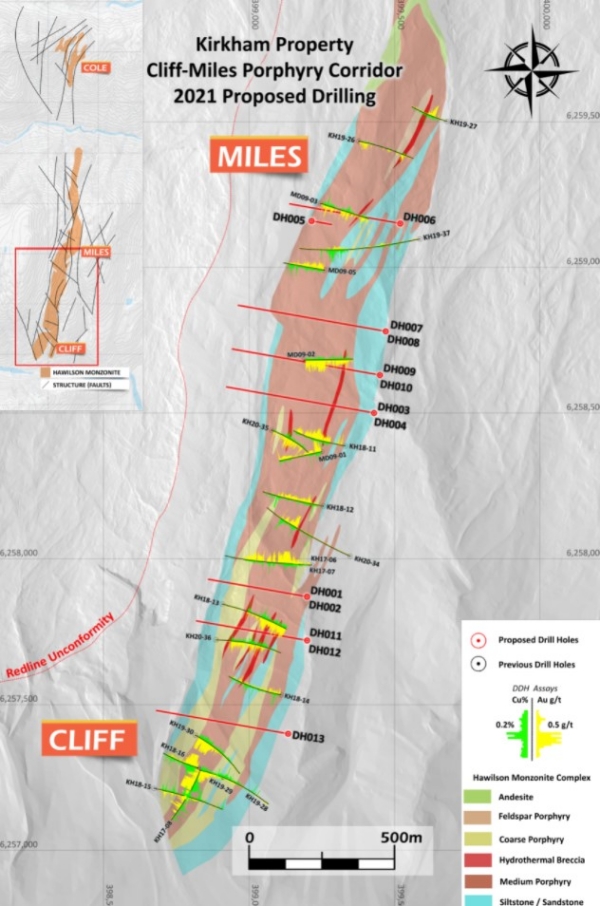 Metallis Cliff Gold Karte