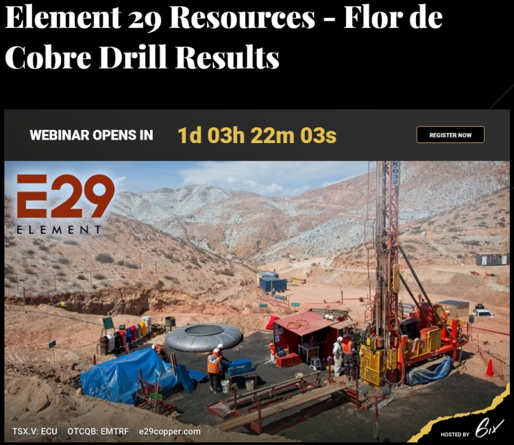 Element 29 Resources Flor de Cobre Webinar