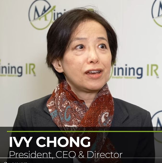 Ivy Chong, President and CEO, Director - Dynasty Gold Corp.