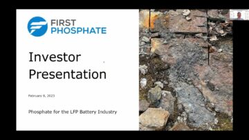 6. IIF – First Phosphate Corp. CEO John Passalacqua