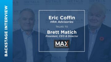 Brett Matich of Max Resource Corp. talks to Eric Coffin at the November 2022 Metals Investor Forum