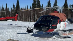 PTX Metals – Hubschrauber auf einem Projekt von PTX
