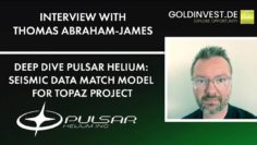 Deep Dive Pulsar Helium: Seismic Data Matches  Model for Helium Project Topaz