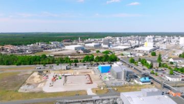 Battery recycling plant for black mass production at BASF’s Schwarzheide site, Germany
