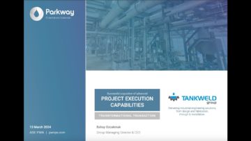 Parkway (ASX:PWN) Investor Webinar and Q&A (Monday 25th March, 2024)
