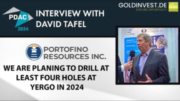 Portofino Resources: We are planning to drill at least four holes at Yergo in 2024