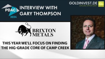 This year were going after the Camp Creek high-grade core / Brixton Metals CEO $BBB
