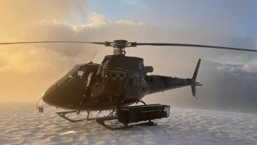 Goliath Resources – Helikopter im Schnee auf dem Golddigger Projekt GI NEU