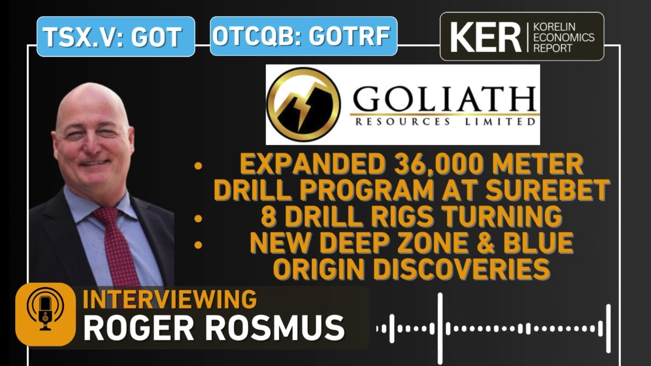 Goliath Resources – Extensive 36,000 meter exploration program at Surebet, 8 drill rigs, 2 discoveries