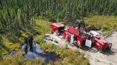 Abitibi Metals – Drill rig in action at B26_GI NEU