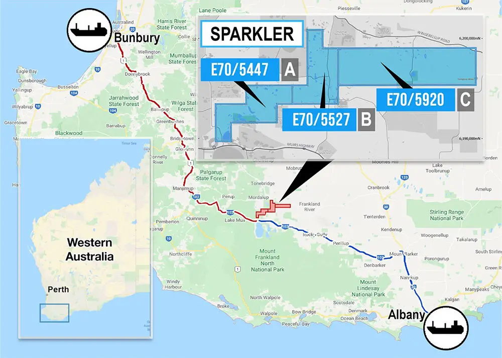 Sparkler Locations-GOLDINVEST