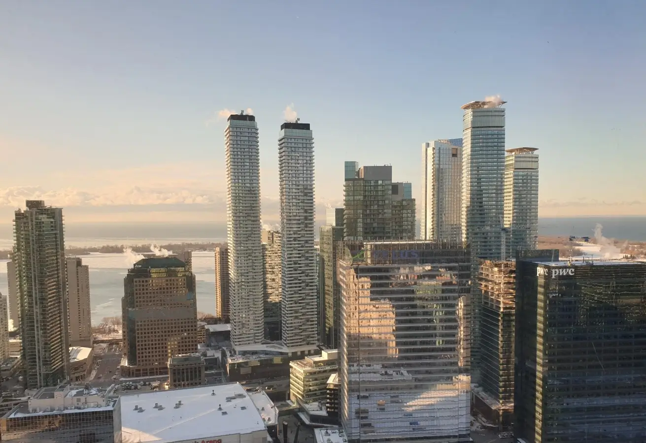Finanzdistrikt Toronto Börse