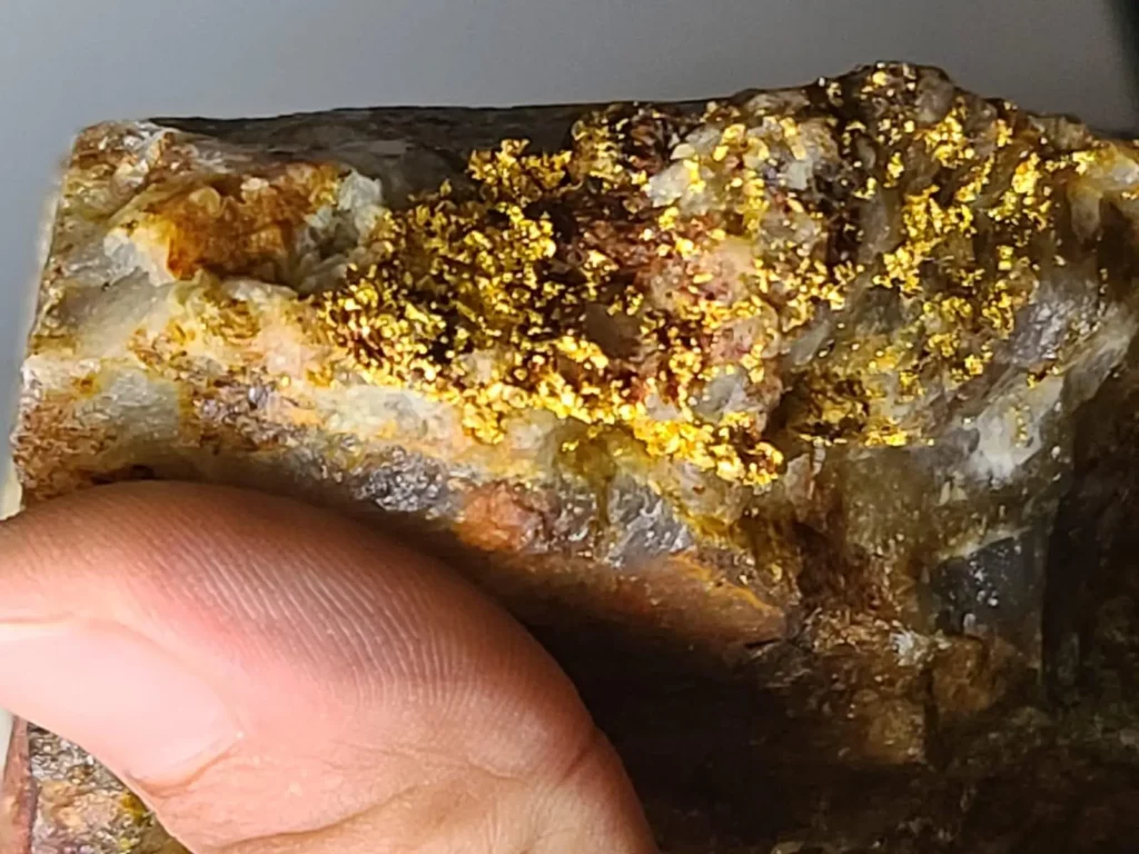 Erz von Sranan Gold aus Suriname auf Goldinvest