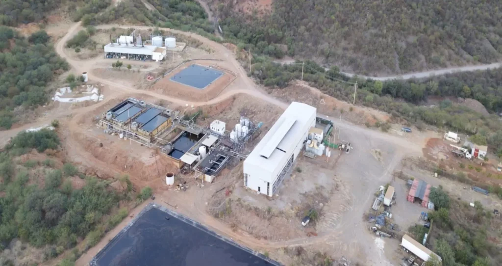 Axo Copper Aerial view of the San Antonio Gold Project