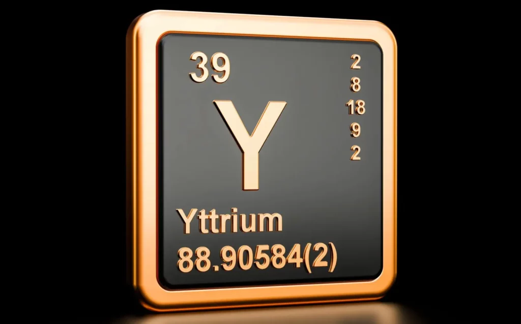 Yttrium gehört zur Klasse der Seltenen Erden